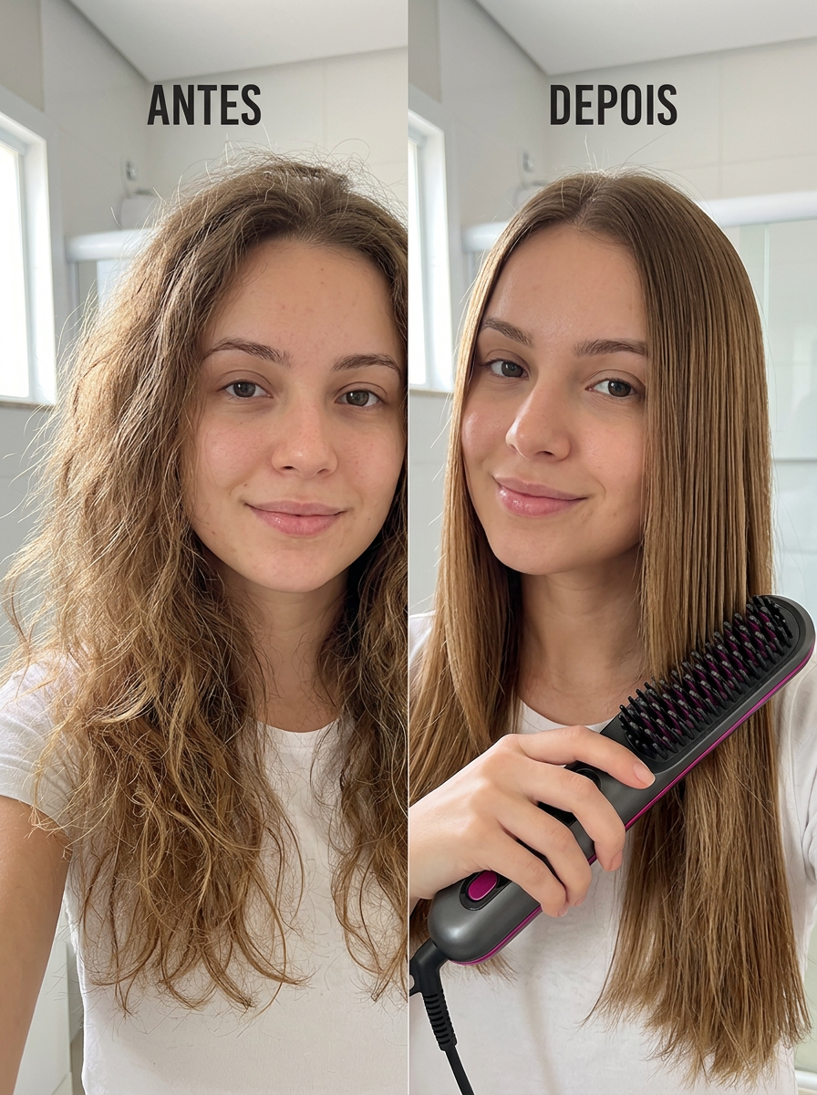 Antes e depois Camila, 31 anos